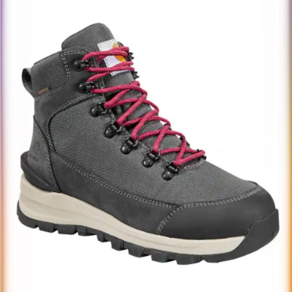 Carhartt Gray Hiking/work Boots - Picture 2 of 6